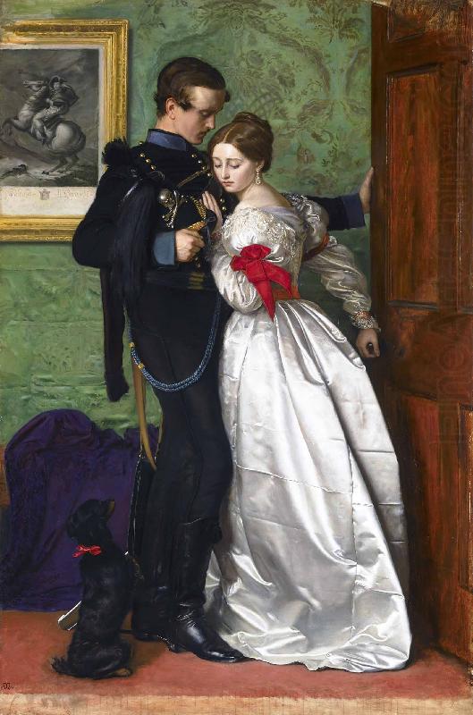 Sir John Everett Millais Black Brunswicker china oil painting image